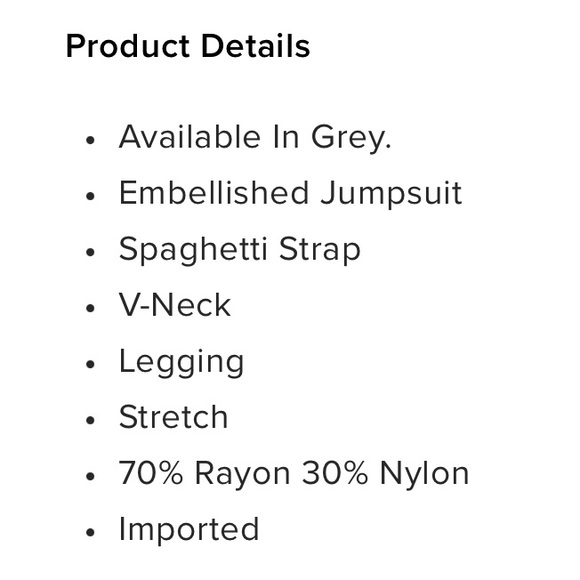 Fashion Nova Diamonds in the sky Jumpsuit - Picture 5 of 5